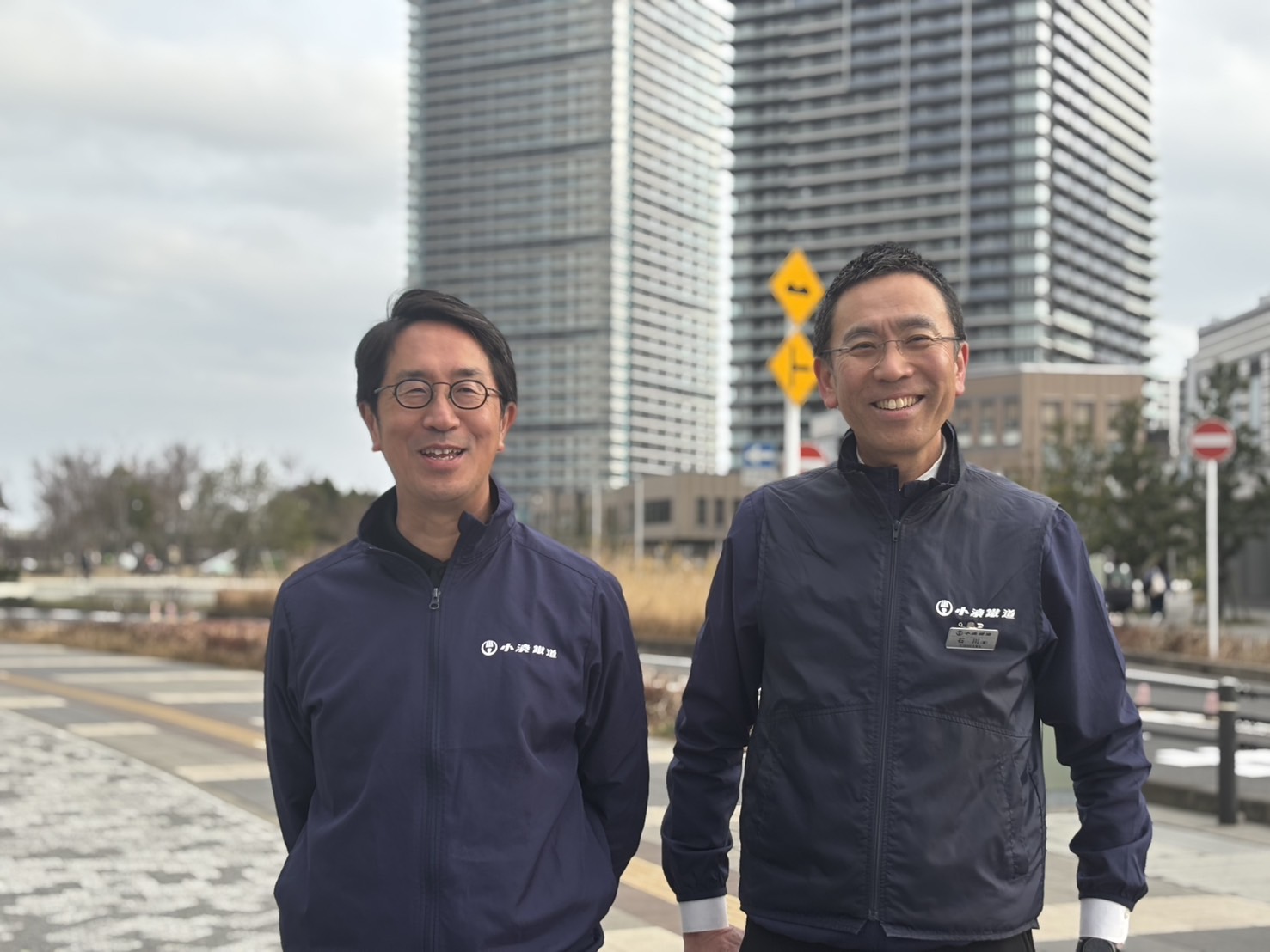 小湊鐵道 石川晋平氏と石川卓生氏